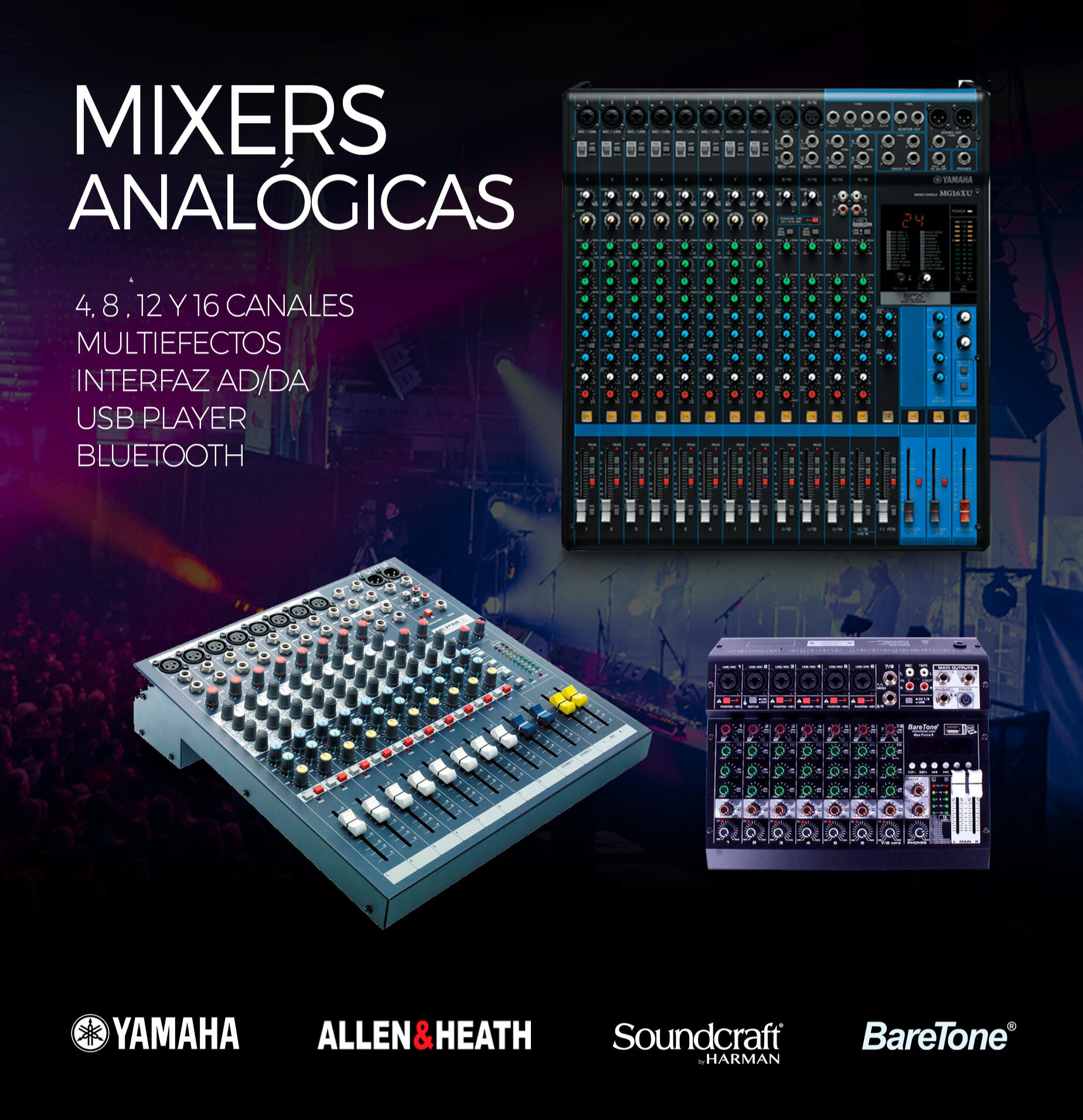 MIXERS DIGITALES
